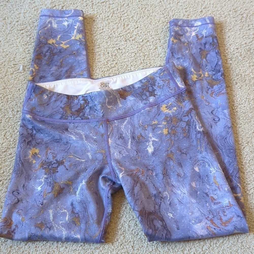 Athleta Printed Chit Chat Tight Size Girls XL